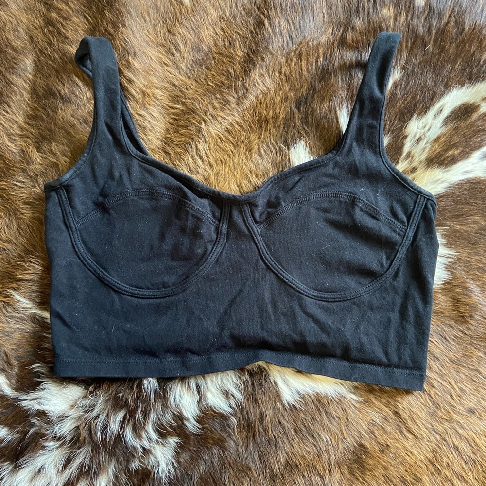 Women's Black Bralette